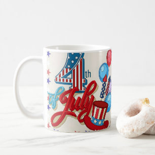 Patriottische 4 juli mok USA Onafhankelijkheidsdag