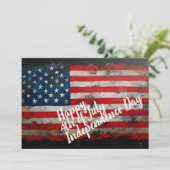 Patriottische 4 juli Onafhankelijkheidsdag Kunst (Staand voorkant)