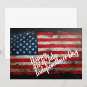 Patriottische 4 juli Onafhankelijkheidsdag Kunst (Voorkant / Achterkant)
