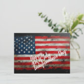 Patriottische 4 juli Onafhankelijkheidsdag Kunst (Staand voorkant)