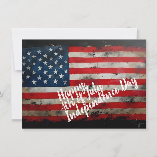 Patriottische 4 juli Onafhankelijkheidsdag Kunst (Voorkant)