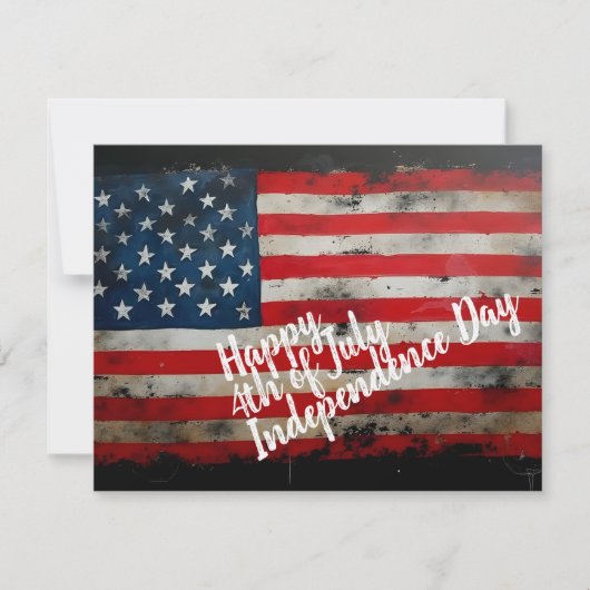 Patriottische 4 juli Onafhankelijkheidsdag Kunst (Voorkant)