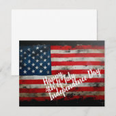 Patriottische 4 juli Onafhankelijkheidsdag Kunst (Voorkant / Achterkant)