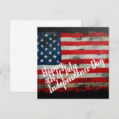 Patriottische 4 juli Onafhankelijkheidsdag Kunst (Voorkant / Achterkant)