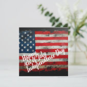 Patriottische 4 juli Onafhankelijkheidsdag Kunst (Staand voorkant)