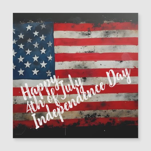 Patriottische 4 juli Onafhankelijkheidsdag Kunst (Voorkant)