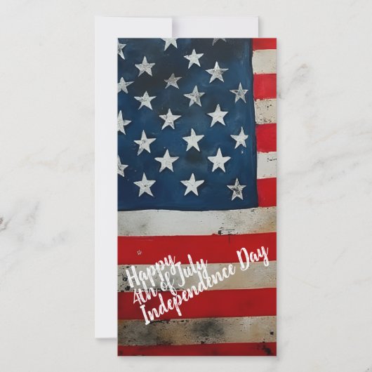 Patriottische 4 juli Onafhankelijkheidsdag Kunst (Voorkant)