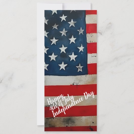Patriottische 4 juli Onafhankelijkheidsdag Kunst (Voorkant)