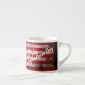 Patriottische 4 juli Onafhankelijkheidsdag Kunst Espresso Kop (Rechts)
