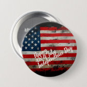 Patriottische 4 juli Onafhankelijkheidsdag Kunst Ronde Button 7,6 Cm (Voorkant /achterkant)