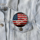 Patriottische 4 juli Onafhankelijkheidsdag Kunst Ronde Button 7,6 Cm (In situ)