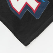 Patriottische 4th of July Byld Eagle Amerikaanse v Fleece Deken (Hoek)