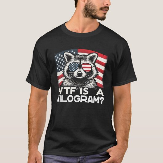 Patriottische 4th of July USA Pride WTF is een kil T-shirt (Voorkant)