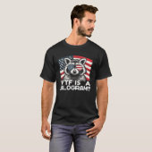 Patriottische 4th of July USA Pride WTF is een kil T-shirt (Voorkant volledig)