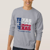 Patriottische aangepaste TEXAS-VLAG Trui (Voorkant)