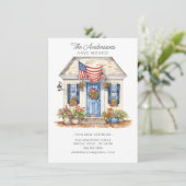 patriottische aankondiging van verhuizing (Staand voorkant)