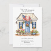 patriottische aankondiging van verhuizing (Voorkant)