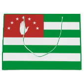 Patriottische Abchazië-vlag Groot Cadeauzakje (Voorkant)