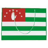 Patriottische Abchazië-vlag Groot Cadeauzakje (Achterkant)