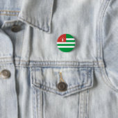 Patriottische Abchazische vlag Ronde Button 3,2 Cm (In situ)