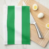Patriottische Abchazische vlag Theedoek (Quarter Fold)