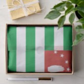 Patriottische Abchazische vlag Tissuepapier (Geschenk)