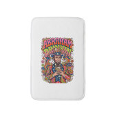 Patriottische Abraham Drinkin Retro Badmat (Voorkant Verticaal)