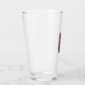 Patriottische Abraham Drinkin Retro Glas (Rechts)
