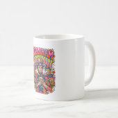 Patriottische Abraham Drinkin Retro Koffiemok (Voorkant rechts)
