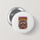Patriottische Abraham Drinkin Retro Ronde Button 5,7 Cm (Voorkant /achterkant)