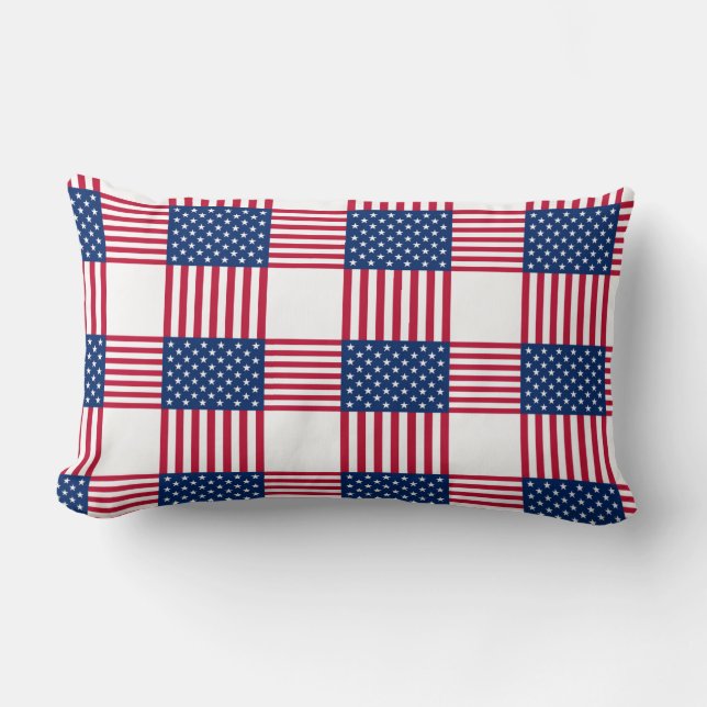 Patriottische accent kussenhoes  kussen (Voorkant)