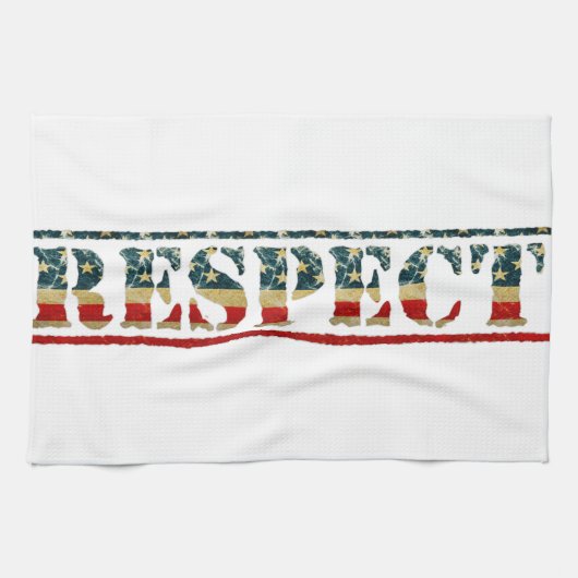 Patriottische ACHTING Theedoek (Horizontaal)