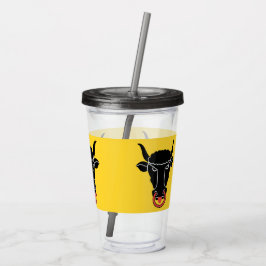 Patriottische Acryl Drinkbeker met vlag van Uri, Z