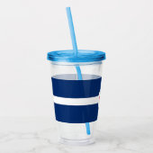 Patriottische Acryl Tumbler met Indianapolis Acryl Drinkbeker (Links)