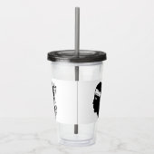 Patriottische Acryl Tumbler met vlag van Corsica Acryl Drinkbeker (Rechts)