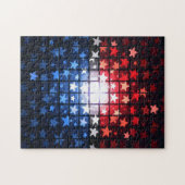 Patriottische Activiteit met Verborgen Afbeelding Legpuzzel (Horizontaal)