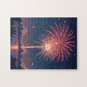 Patriottische Activiteit met Verborgen Afbeelding Legpuzzel (Horizontaal)