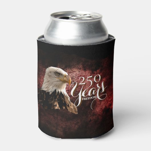 Patriottische Adelaar 250 Jaar Blikje Koeler (Blikje Voorkant)