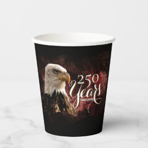 Patriottische Adelaar 250 Jaar Papieren bekertje Bekers