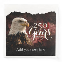 Patriottische Adelaar 250 Jaar Papieren Servet