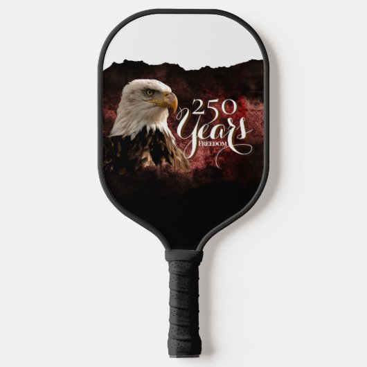 Patriottische Adelaar 250 Jaar Pickleball Paddle (Voorkant)