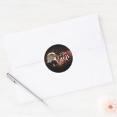 Patriottische Adelaar 250 Jaar Sticker (Envelop)