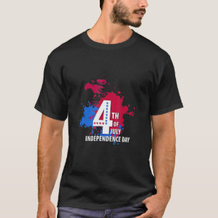 patriottische adelaar 4 juli amerikaans onafhankel t-shirt