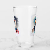 patriottische adelaar 4 juli glas (Links)