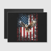 Patriottische Adelaar 4 juli VS Amerikaanse Vlag (Voorkant / Achterkant)