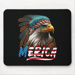 Patriottische Adelaar Amerikaanse Vlag 4 juli Meri Muismat