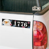 Patriottische Adelaar Brievenbus Nummers Festieve Bumpersticker (Op Truck)