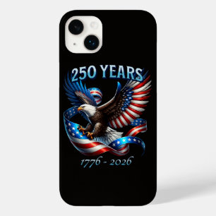 Patriottische Adelaar en Vlag 250 Jaar 1776-2026 Case-Mate iPhone 14 Plus Hoesje
