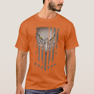Patriottische Adelaar Gevechtsvliegtuigen Vierde J T-shirt