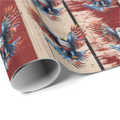 Patriottische adelaar inpakpapier (Rol Hoek)